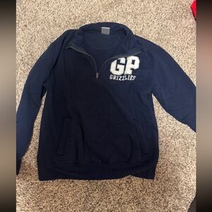 Women's Navy GP Grizzlies Sweat suit
